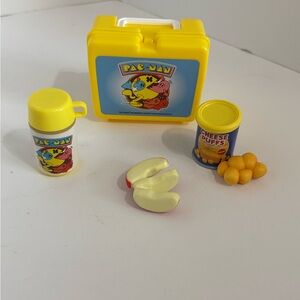 American Girl Yellow PAC Man Lunchbox Toy Set